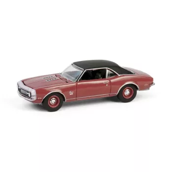   Greenlight - 1:64 1968 Chevrolet Camaro SS 396 - Cordova Maroon Solid Pack - GreenLight Muscle Series 29 - GreenLight