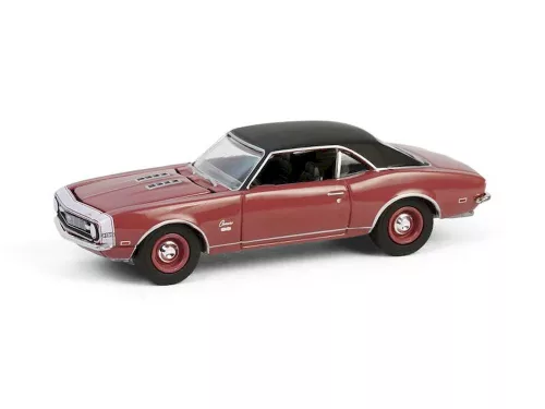 Greenlight - 1:64 1968 Chevrolet Camaro SS 396 - Cordova Maroon Solid Pack - GreenLight Muscle Series 29 - GreenLight