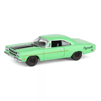   Greenlight - 1:64 1970 Plymouth Road Runner - Green - GL Muscle Series 30 - GreenLight