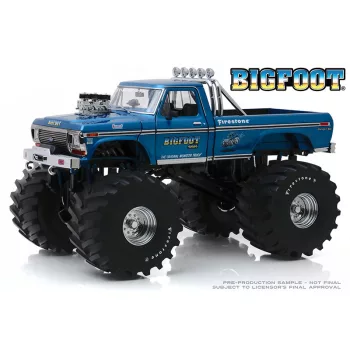   Greenlight - 1:18 Kings of Crunch - Bigfoot #1 - 1974 Ford F-250 Monster Truck with 66-Inch Tires
