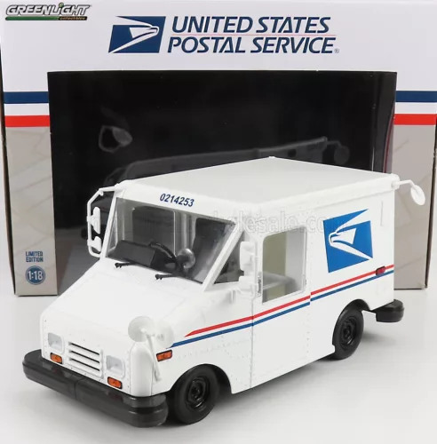Greenlight - GRUMMAN LLV TRUCK VAN USPS MAIL POST 2010 WHITE