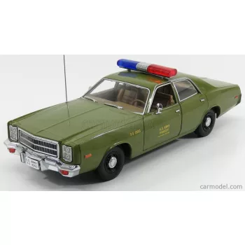   Greenlight - Plymouth Fury U.S. Army Military Police 1977 - A-Team Military Green