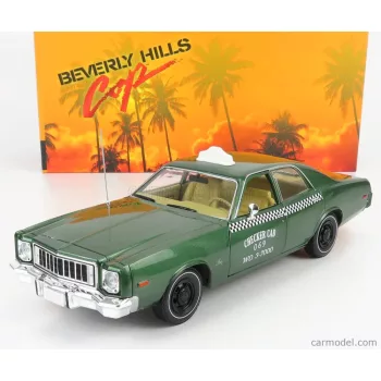   Greenlight - Plymouth Fury Checker Cab Taxi 1976 - Beverly Hills Cop Green Met