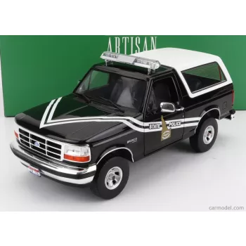   Greenlight - Ford Usa Bronco Idaho State Police 1996 Black White