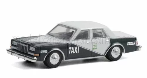 Greenlight - DODGE DIPLOMAT TIJUANA MEXICO TAXI 1984 2 TONE GREY
