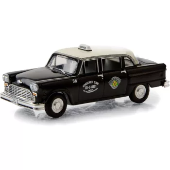 Greenlight - CHECKER MARATHON TAXI DALLAS 1973 BLACK