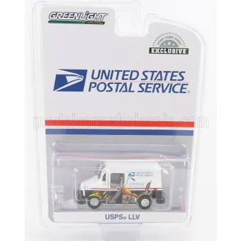   Greenlight - TRUCK UNITED STATES POSTAL SERVICE USPS LVV WHITE BLACK