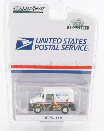 Greenlight - TRUCK UNITED STATES POSTAL SERVICE USPS LVV WHITE BLACK