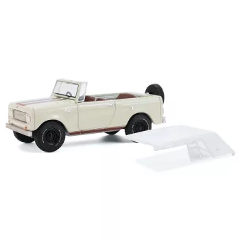   Greenlight - 1:64 1967 International Scout 800 Sportop - Cream & Brown - All-Terrain Series 17