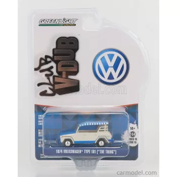 Greenlight - Volkswagen Type 181 Cabriolet Closed 1974 White
