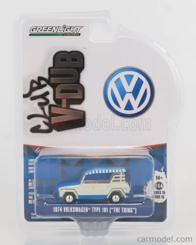 Greenlight - Volkswagen Type 181 Cabriolet Closed 1974 White
