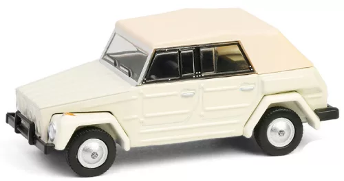 Greenlight - 1:64 1973 Volkswagen Type 181 “The Thing” - Beige with Tan Soft Top Solid Pack - Club Vee-Dub Series 20 - GreenLight