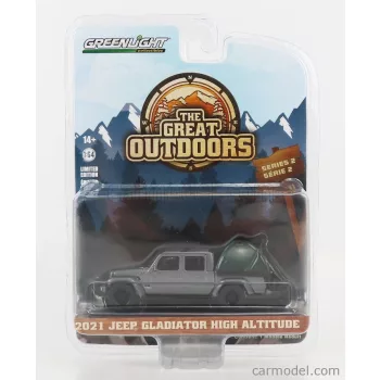   Greenlight - Jeep Gladiator Pick-Up 2021 - The Great Outdoors Grey Met