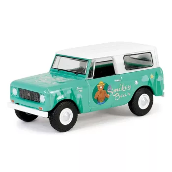  Greenlight - 1:64 1961 Harvester Scout "Remember, Only You Can Prevent Wildfires!" Solid Pack - Smokey Bear Series 3 - GreenLight