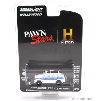 Greenlight - Volkswagen Type 181 The Thing 1974 White Blue