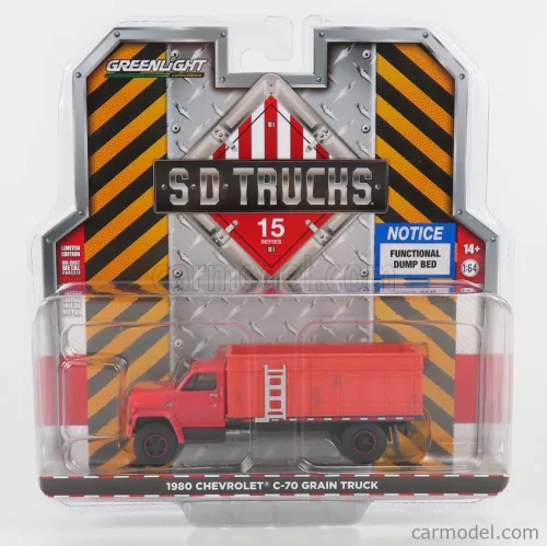 Greenlight - Chevrolet C-70 Truck 2-Assi 1980 Red