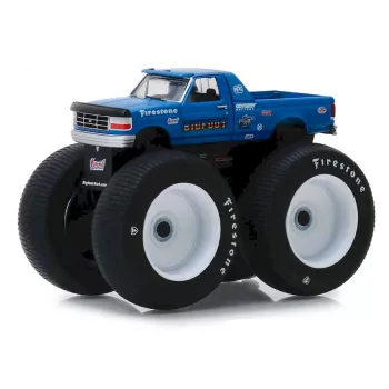   Greenlight - 1:64 1996 Ford F-250 Monster Truck Solid Pack - Bigfoot #5 - Kings of Crunch Series 4 - GreenLight