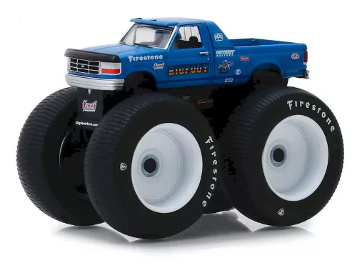 Greenlight - 1:64 1996 Ford F-250 Monster Truck Solid Pack - Bigfoot #5 - Kings of Crunch Series 4 - GreenLight