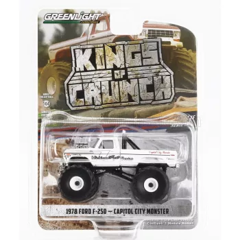   Greenlight - FORD USA F-250 PICK-UP MONSTER TRUCK CAPITOL CITY 1978 WHITE