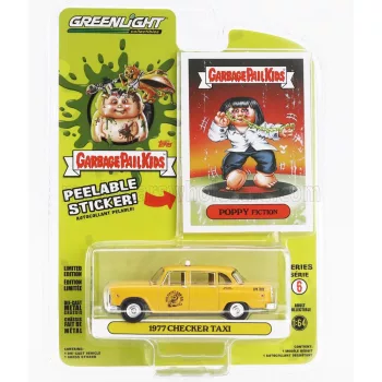 Greenlight - CHECKER TAXI CAB 1977 YELLOW