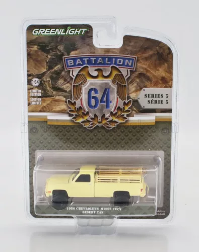 Greenlight - CHEVROLET M1008 PICK-UP OPEN CUCV DESERT TAN 1986 MILITARY SAND