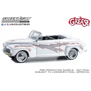   Greenlight - 1:64 Ford De Luxe Convertible Greased Lightnin' 1948 - Grease (1978) - Hollywood Series 40 - GREENLIGHT