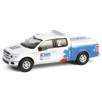   Greenlight - FORD USA F-150 XLT PICK-UP AMR SAFETY TEAM 2020 WHITE BLUE
