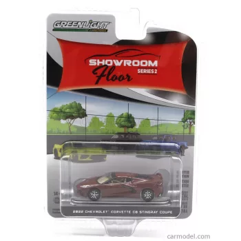 Greenlight - Chevrolet Corvette C8 Stingray Coupe 2022 Brown