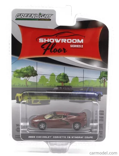 Greenlight - Chevrolet Corvette C8 Stingray Coupe 2022 Brown