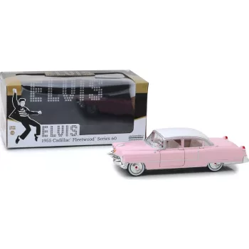   Greenlight - 1:24 Elvis Presley (1935-77) - 1955 Cadillac Fleetwood Series 60 "Pink Cadillac"