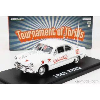Greenlight - Ford Usa 1949 Thrills Thrills Show Car White