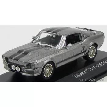   Greenlight - Ford Usa Mustang Shelby Gt500E 1967 - Eleanor - Fuori In 60 Secondi - Gone In Sixty Seconds Grey Met Black