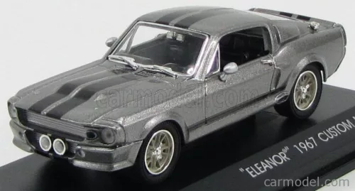 Greenlight - Ford Usa Mustang Shelby Gt500E 1967 - Eleanor - Fuori In 60 Secondi - Gone In Sixty Seconds Grey Met Black