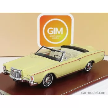   Great-Iconic-Models - Lincoln Continental Mark Iii Convertible 1971 Yellow