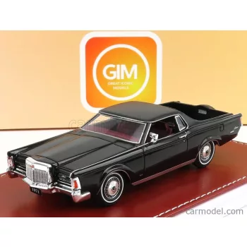   Great-Iconic-Models - Lincoln Continental Mark Iii Farm And Ranch 1971 Black