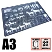 Green Stuff World - Scale Cutting Mat A3