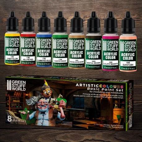 Green Stuff World - Paint Set - Basic