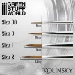 Green Stuff World - SILVER SERIES Kolinsky Brush Set