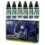 Green Stuff World - Paint Set Acrylic colors - Misted Blue (box x6)