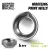 Green Stuff World - Stainless Steel Modelling Paint Wells - Diameter 50 mm - 6 pcs.