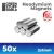 Green Stuff World - Neodymium Magnets 2x1mm - SET x50 (N52)