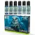 Green Stuff World - PAINT SET - Opaque Colors COLD (Box x6)