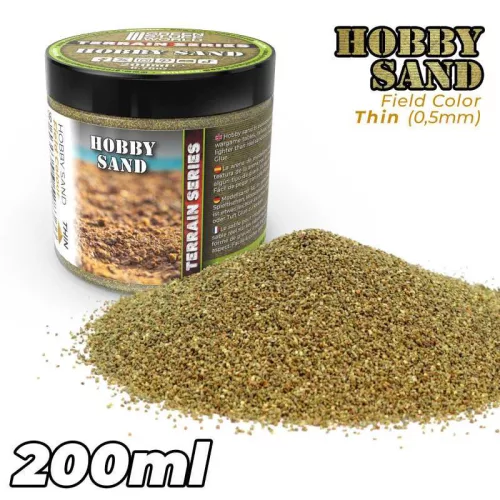 Green Stuff World - Thin Hobby Sand - Field Sand 200ml