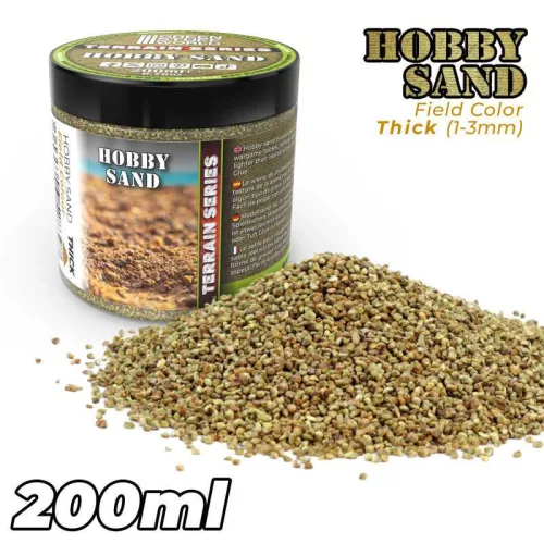 Green Stuff World - Thick Hobby Sand - Field Sand 200ml