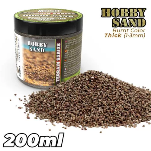 Green Stuff World - Thick Hobby Sand - Burnt Brown 200ml