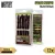 Green Stuff World - Grass Strips 12 mm - Burnt Brown - 12 pcs.