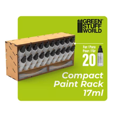 Green Stuff World - Compact Paint Rack 17Ml