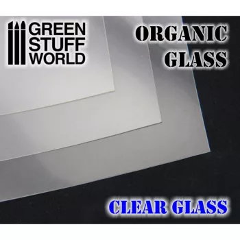 Green Stuff World - Organic GLASS Sheet - Clear