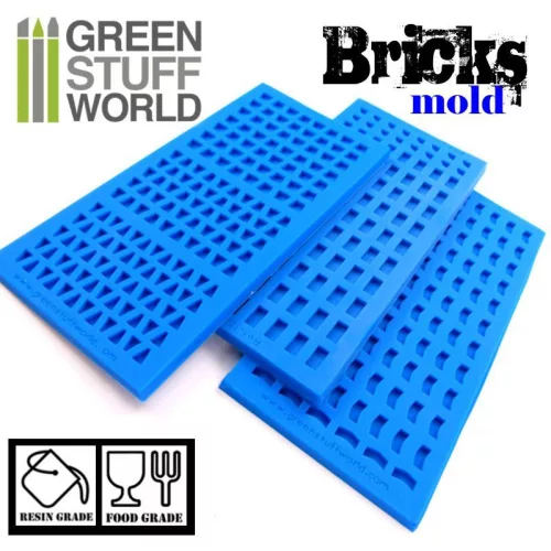 Green Stuff World - Silicone Molds - Bricks
