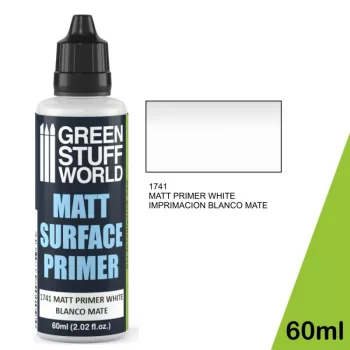 Green Stuff World - Matt Surface Primer 60 ml - White